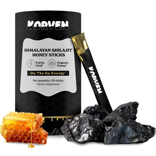 Korven Shilajit Honey Sticks