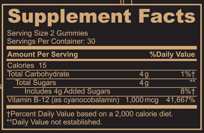 Korven Vitamin B12 Pure Gummies