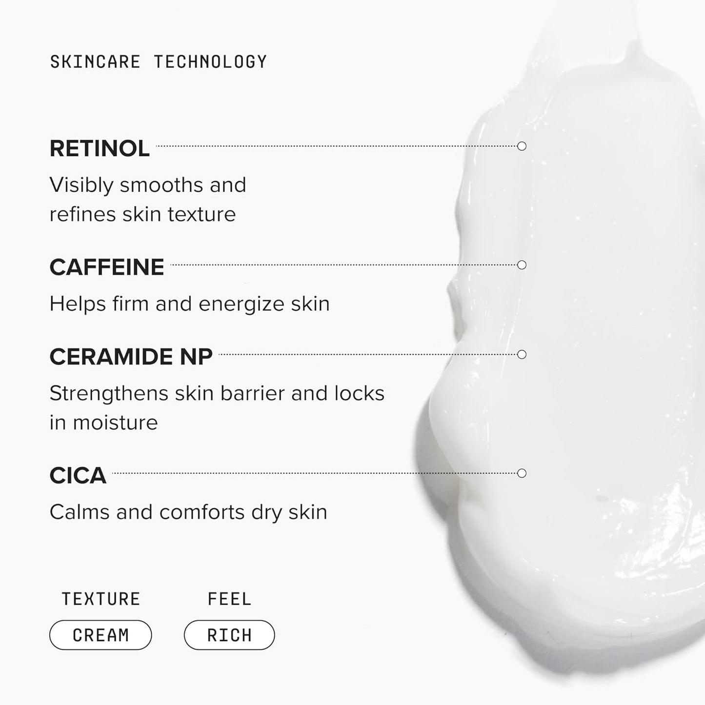 Korven Retinol Body Lotion – Firming Lotion with Ceramides & Shea Butter