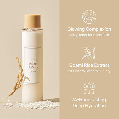 Korven Rice Glow Milky Toner