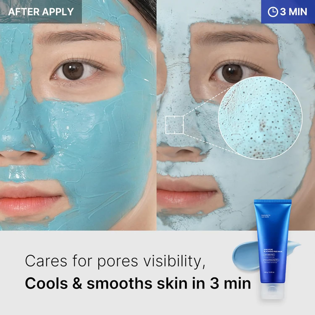 Korven Zero Pore Detox Mud Mask