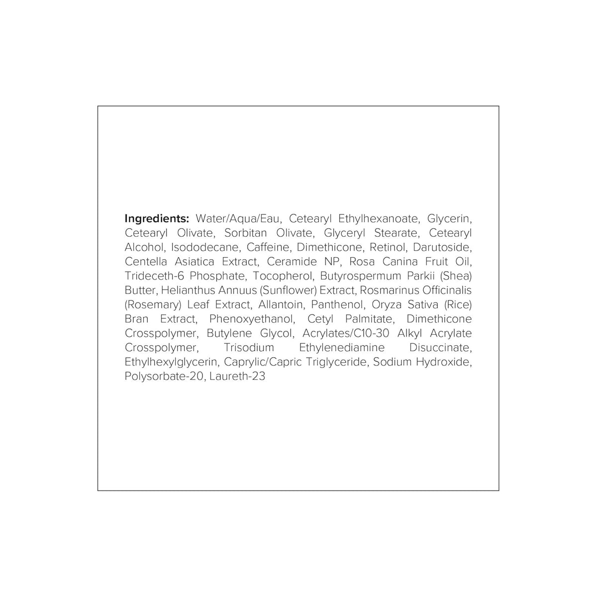 Korven Retinol Body Lotion – Firming Lotion with Ceramides & Shea Butter