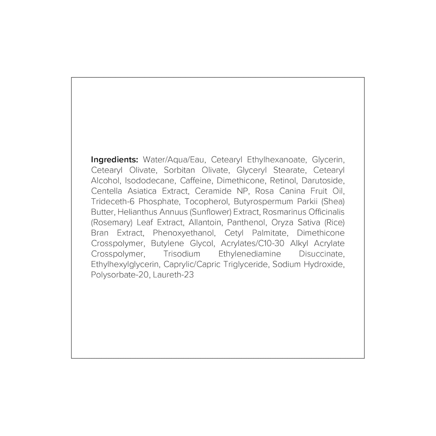 Korven Retinol Body Lotion – Firming Lotion with Ceramides & Shea Butter