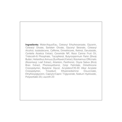 Korven Retinol Body Lotion – Firming Lotion with Ceramides & Shea Butter