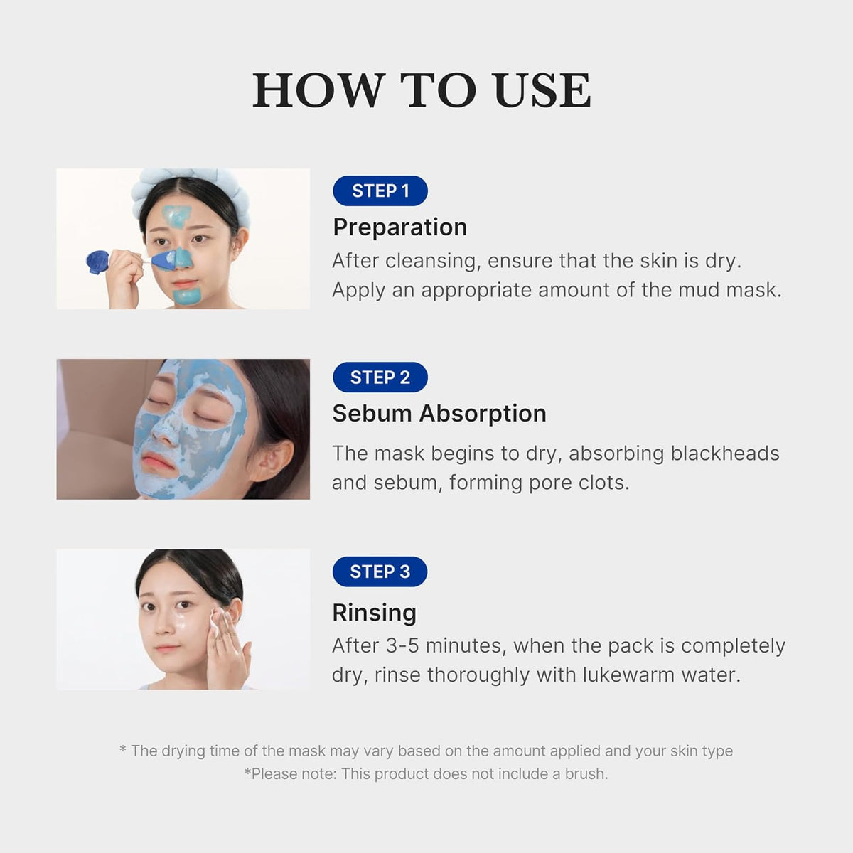 Korven Zero Pore Detox Mud Mask