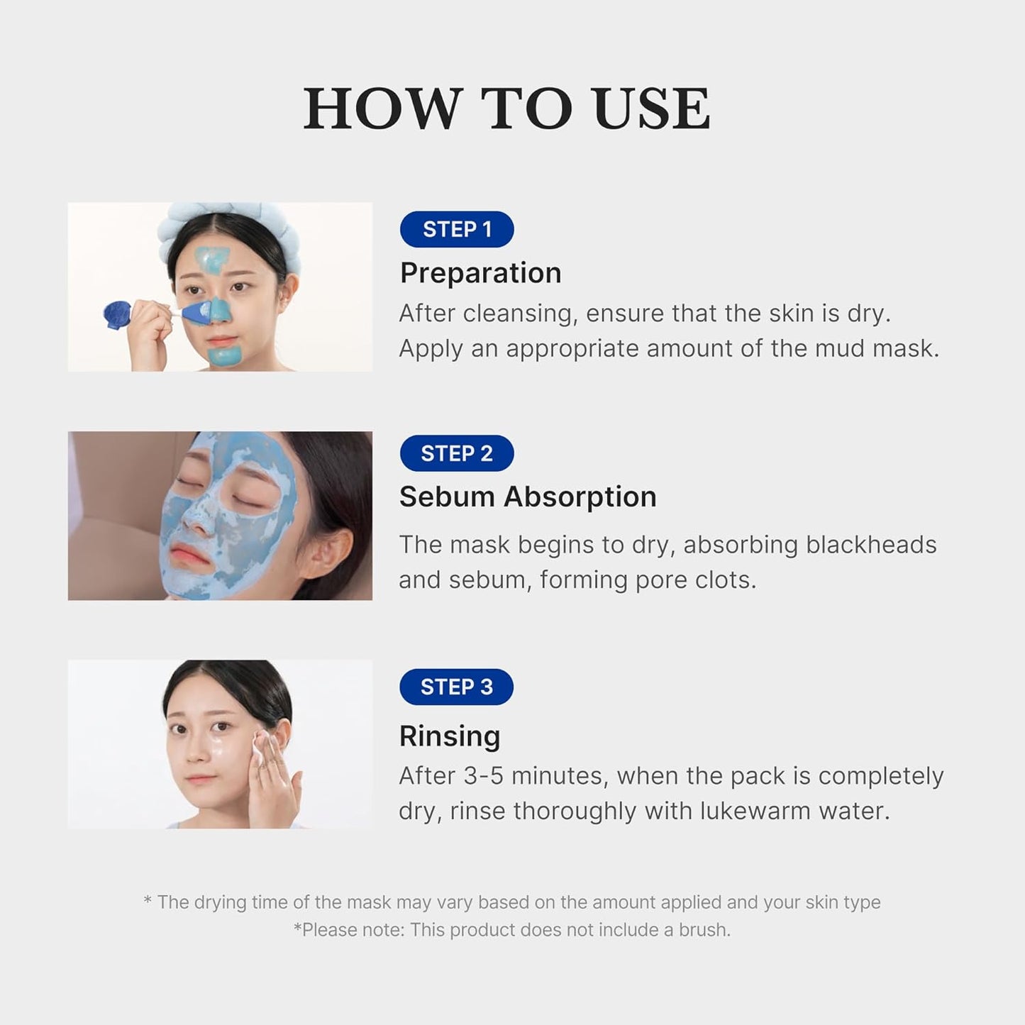 Korven Zero Pore Detox Mud Mask