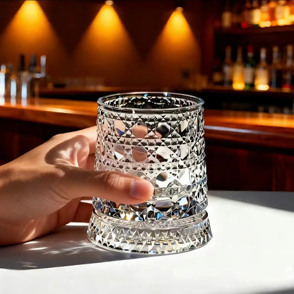 Korven Luxury 360° Spinning Crystal Glass