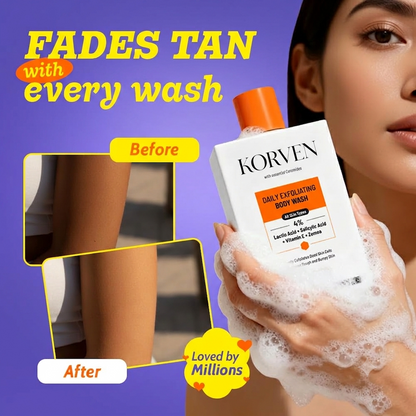 Korven Exfoliating Body Wash