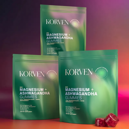 Korven Liposomal Magnesium + Ashwagandha Gummies