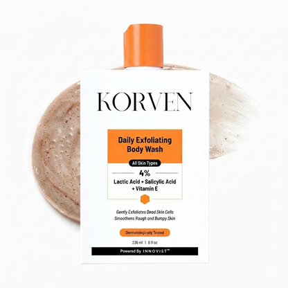 Korven Exfoliating Body Wash