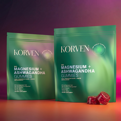 Korven Liposomal Magnesium + Ashwagandha Gummies