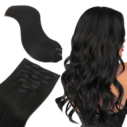Korven Silk Seam Clip-In Hair Extensions
