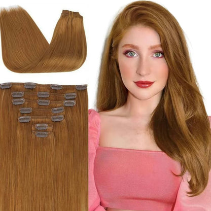 Korven Silk Seam Clip-In Hair Extensions