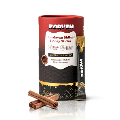 Korven Shilajit Honey Sticks