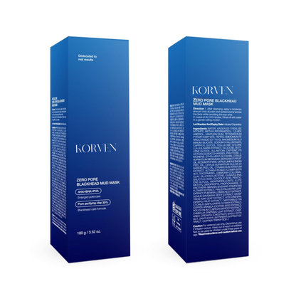 Korven Zero Pore Detox Mud Mask